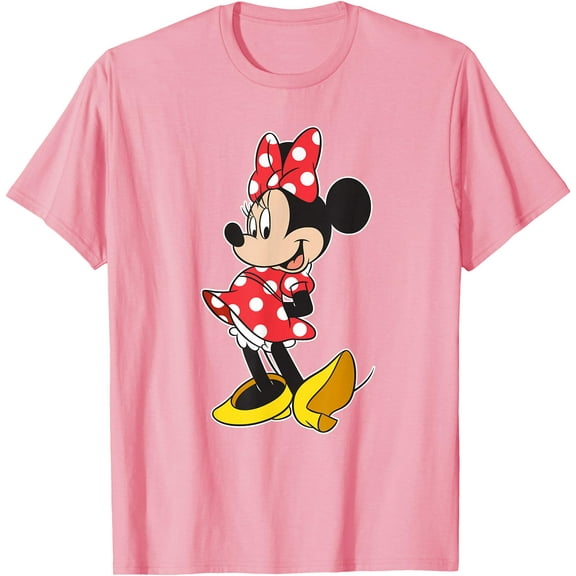 Minnie Mouse Classic Pose DTG Print Unisex T-Shirt