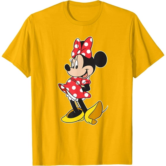 Minnie Mouse Classic Pose DTG Print Unisex T-Shirt