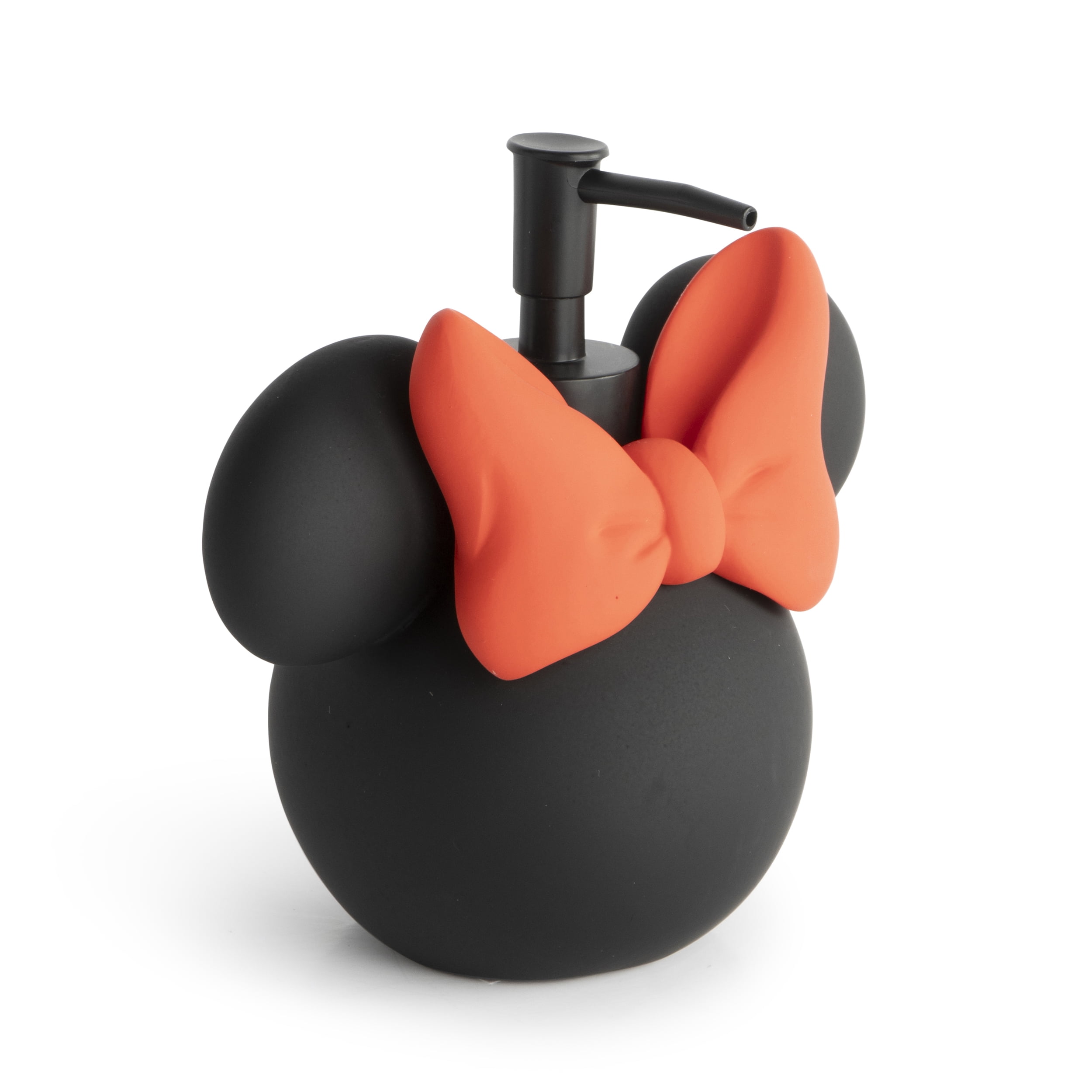 バス・洗面所用品 HYSTERIC MINI PUMP DISPENSER Minnie Mouse Classic Red Bow Lotion Pump, Poly-Resin, Black
