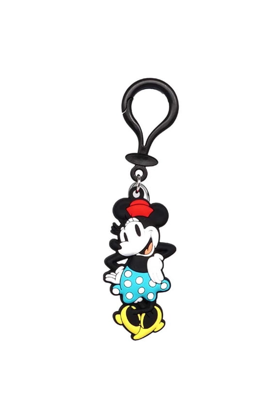 Retro Minnie Mouse Soft Touch Bag Clip