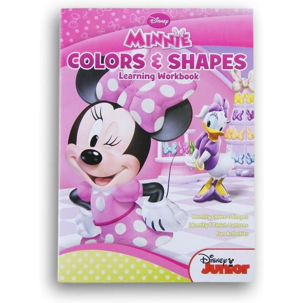 Bendon Minnie Mouse Colors and Shapes Learning Workbook - Walmart ...