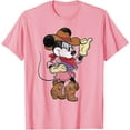 thumbnail image 1 of Minnie Mouse Cowgirl Western Vintage Look DTG Print Unisex T-Shirt,Light Pink Color,Size YL, 1 of 5