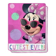 Minnie Mouse Cutie Patootie Silk Touch Sherpa Blanket
