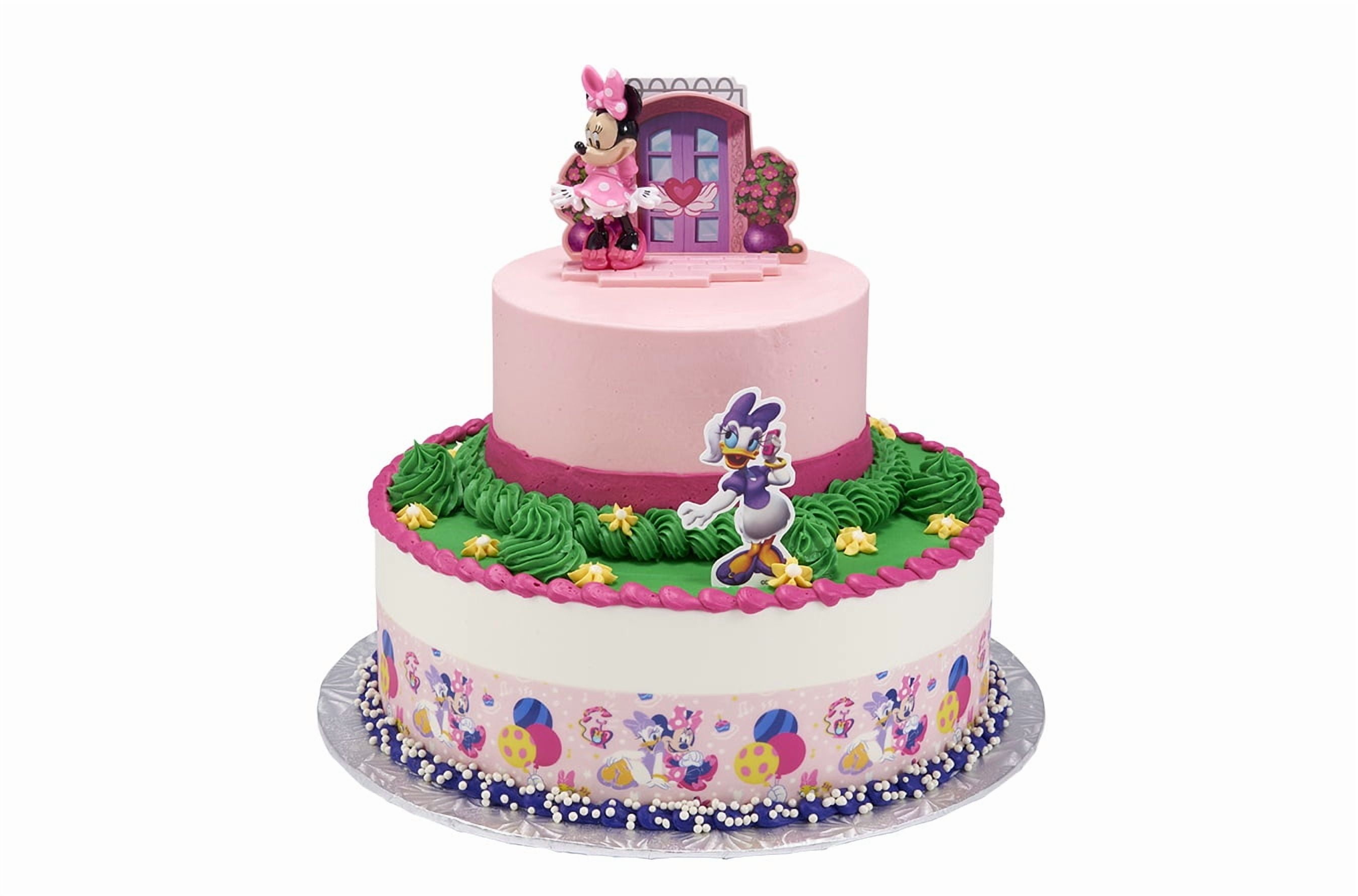 Minnie Mouse & Daisy 2 Tier Cake
