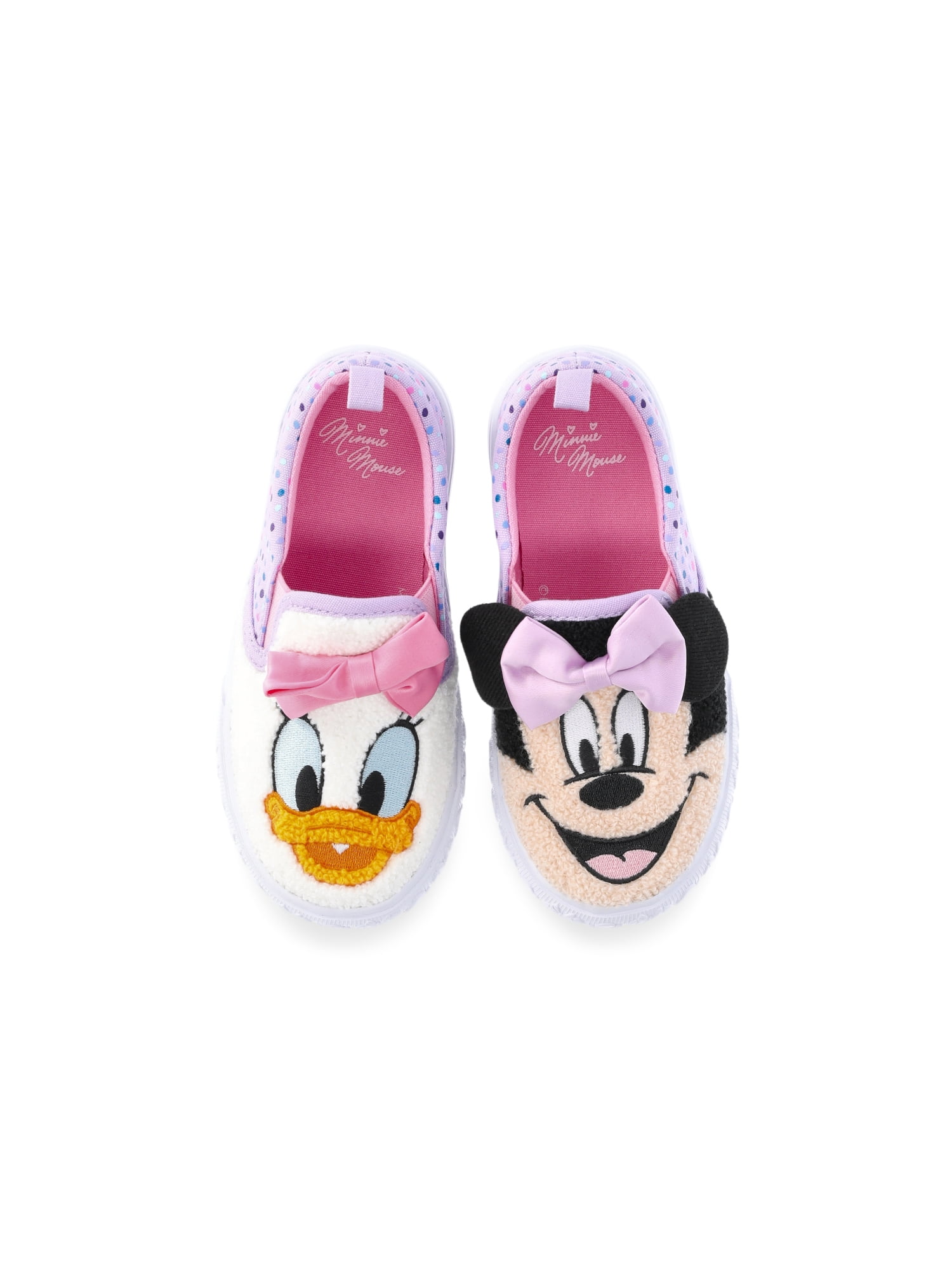 Minnie Mouse Daisy Duck Toddler Girl Slip-On Sneakers