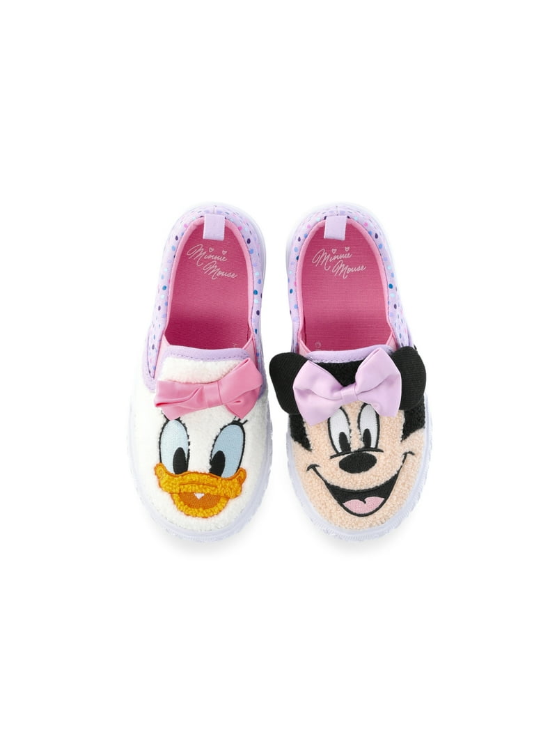 Minnie Mouse Daisy Duck Toddler Girl Slip-On Sneakers