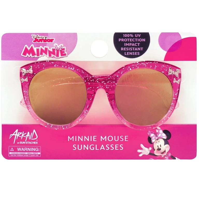 Minnie Mouse Dark to Light Pink Glitter Cateye Toddlers Sunglasses
