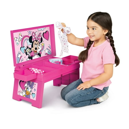 Minnie Mouse Deluxe Interactive Activity Tray with Bow Making Kit