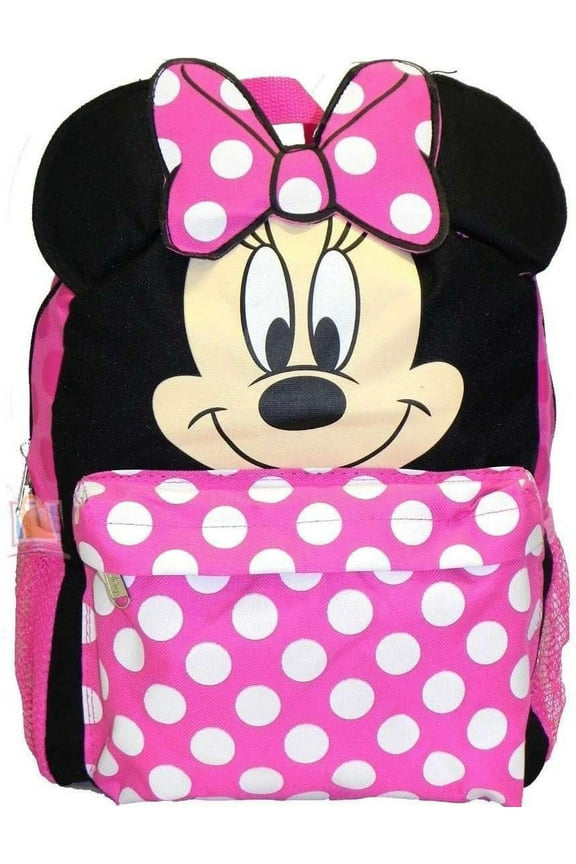 Minnie Mouse Ears Large 16" Backpack