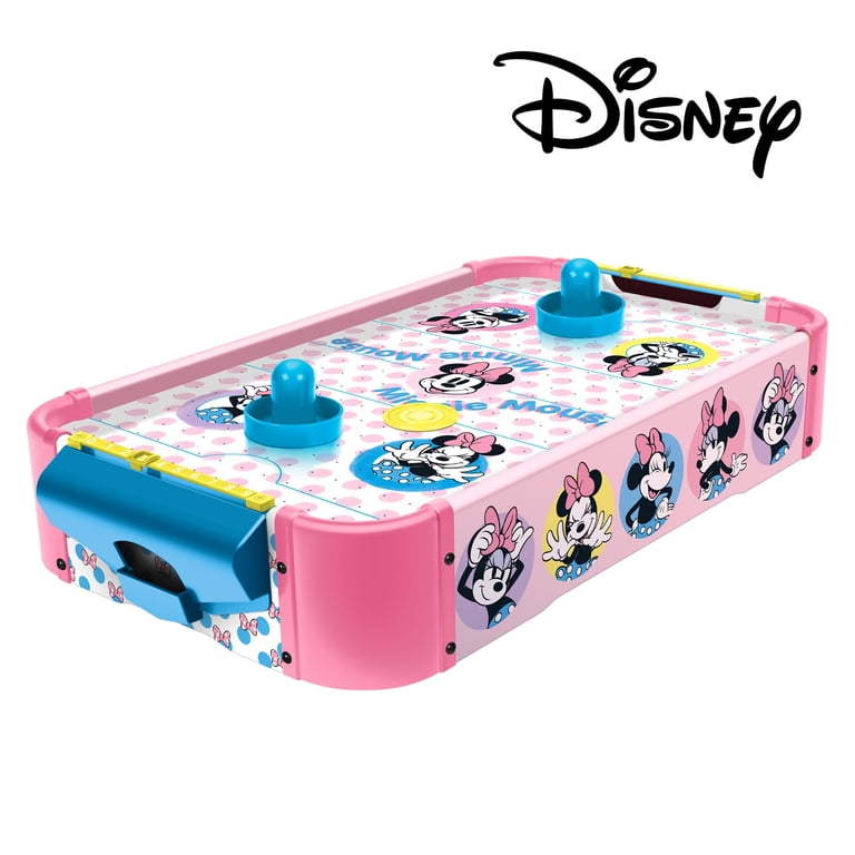 Minnie Mouse Electronic Tabletop Air Hockey (Wood) - Walmart.com