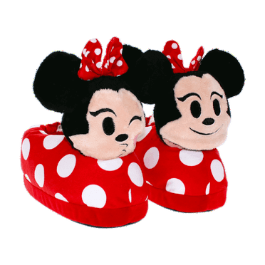 Minnie Mouse Emoji Flipemz Slippers - Small