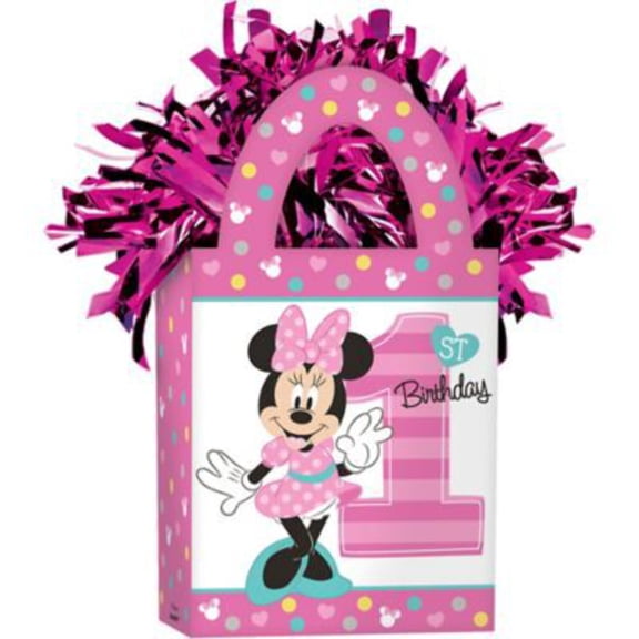 Minnie Mouse Fun To Be One Disney 1st Birthday Party Decoration Balloon Weight