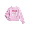 thumbnail image 1 of Minnie Mouse Toddler & Big Girls Active Graphic Sweatshirt with Long Sleeves, Sizes 12M-12, 1 of 8