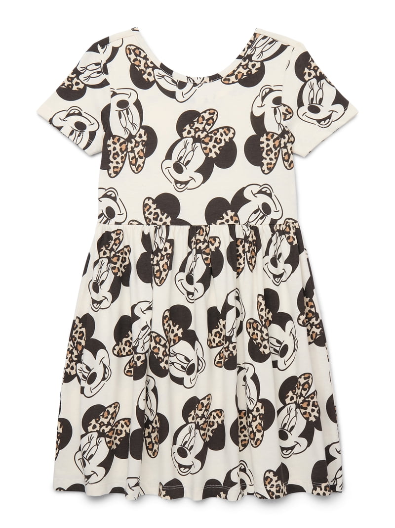 minnie mouse cotton dress Minnie Mouse Girl Dress Outfit Cotton Second Birthday Disney Clothes Dress