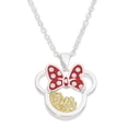 thumbnail image 1 of Minnie Mouse Girl's/Tween November Birthstone Silver Plated Shaker Pendant Necklace, 18+2 Extender, 1 of 5