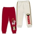 thumbnail image 1 of Minnie Mouse Girls 2 Pack Joggers, 4-6X, 1 of 3