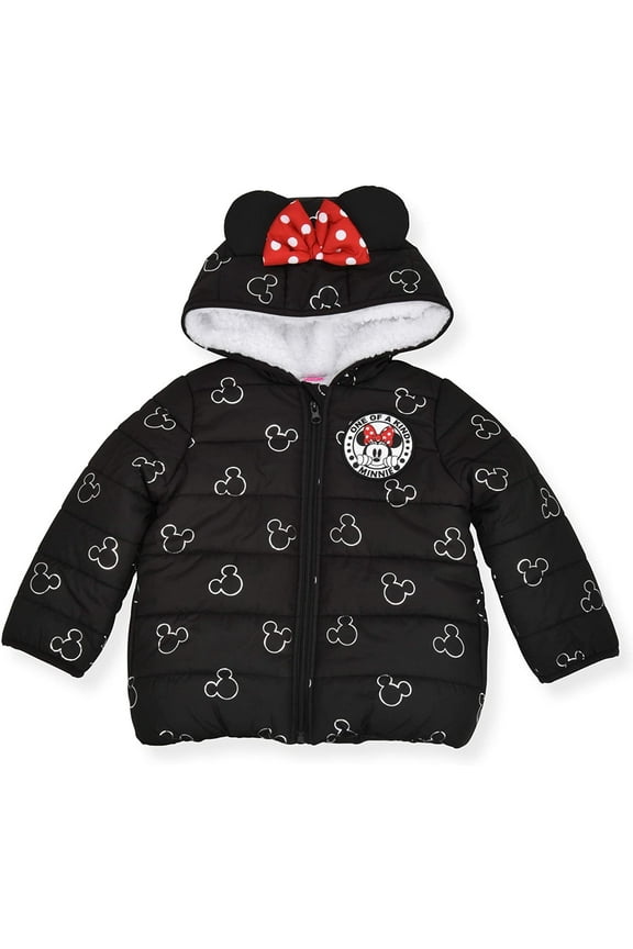 Girls Puffer Coat, 4-6X