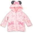 thumbnail image 1 of Minnie Mouse Girls Puffer Coat, Toddler, 1 of 2