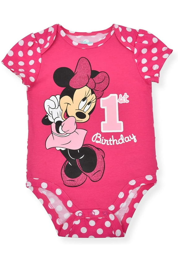 Girls Single Birthday Onesie, Infant