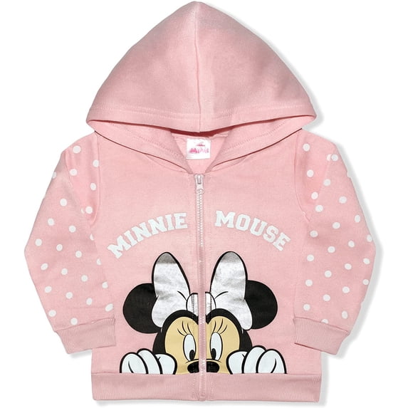 Minnie Mouse Girls Single Character Hoodie, 4-6X