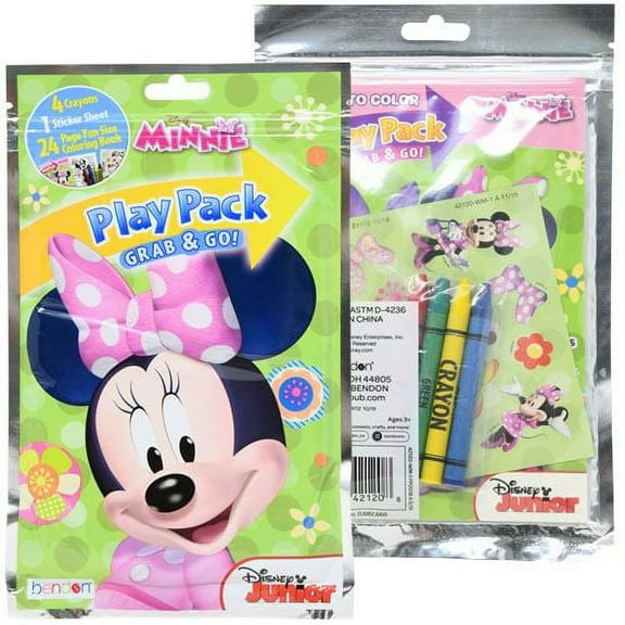Minnie Mouse Grab n Go Play Pack - 12 Pack