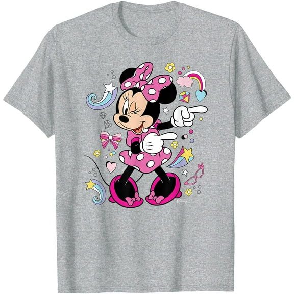 Minnie Mouse Graphic Only Cute DTG Print Unisex T-Shirt