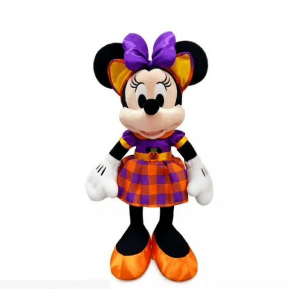Minnie Mouse Halloween Plush 2021 Disney store NEW 15" H New