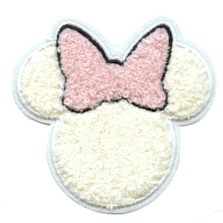 Minnie Mouse Chenille Iron-On Patches