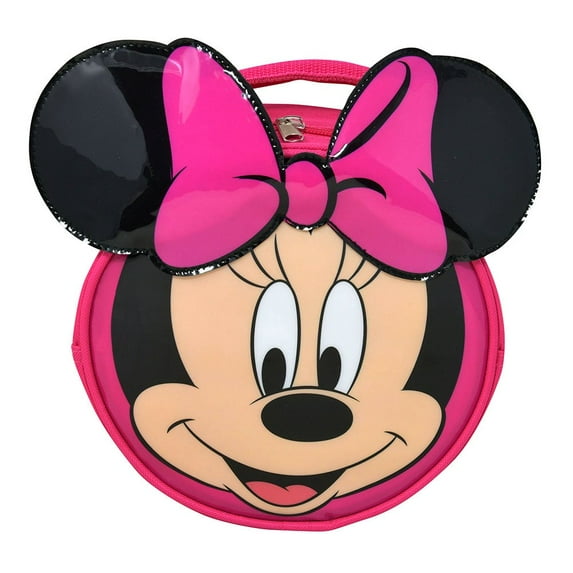 Minnie Mouse Head Shaped Lunch Bag