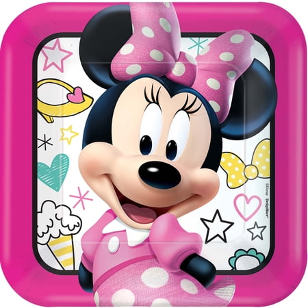 Minnie Mouse Helpers 9" Lunch Plates (8 Count)