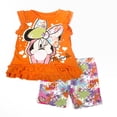 thumbnail image 1 of Minnie Mouse 'I Heart Minnie' Bike Short Set (4T), 1 of 1