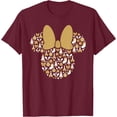 thumbnail image 1 of Minnie Mouse Icon Holiday Cheer DTG Print Unisex T-Shirt,Maroon Color,Size YM, 1 of 5