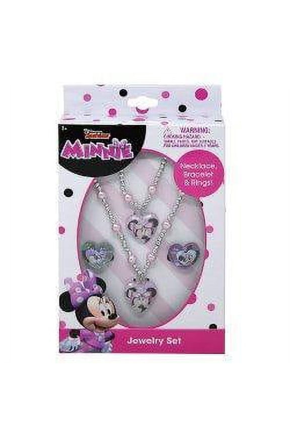 Minnie Mouse Jewelry Set