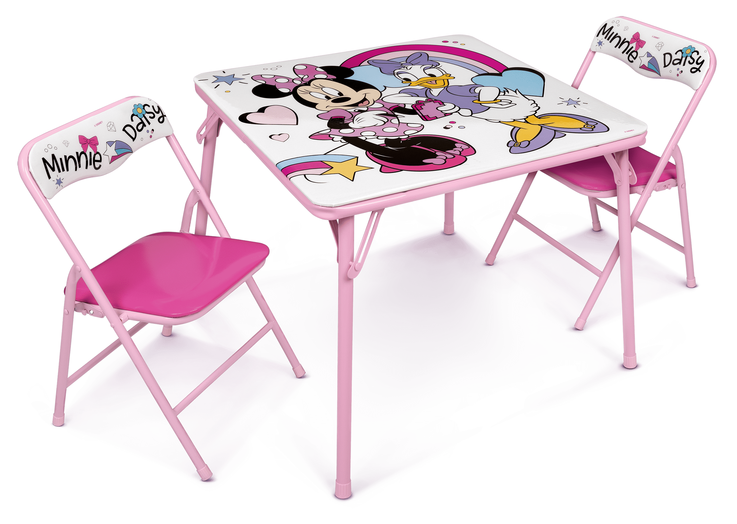 Walmart Black Friday Deals 2025 - Minnie Mouse Kids 3-Piece Activity Table and Chair Set, Pink