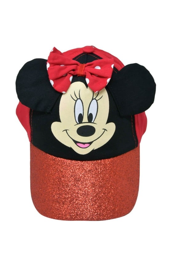 Minnie Mouse Kids Baseball Hat with Ears & Hangtag