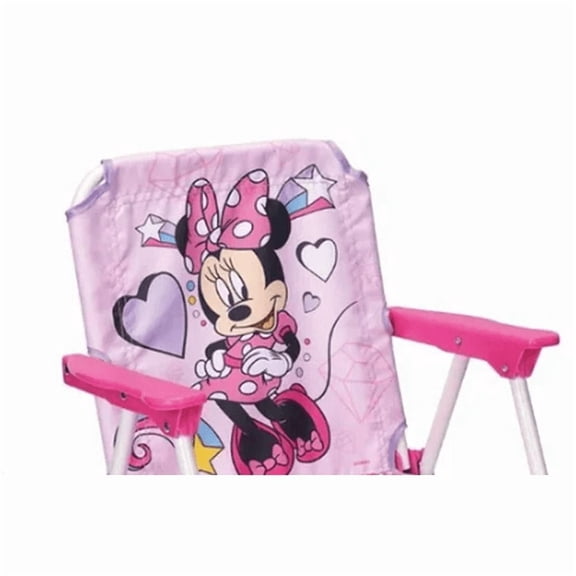 Adorable Minnie Mouse patio chair, perfect size and fun design for little ones