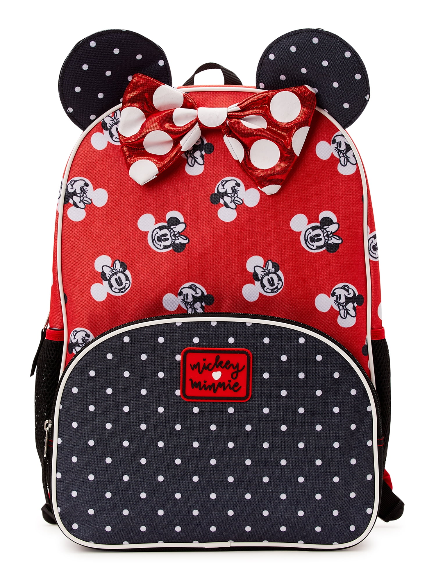 3Pcs/Set Disney Mickey Minnie Mouse Backpack Colorful Bag Boys