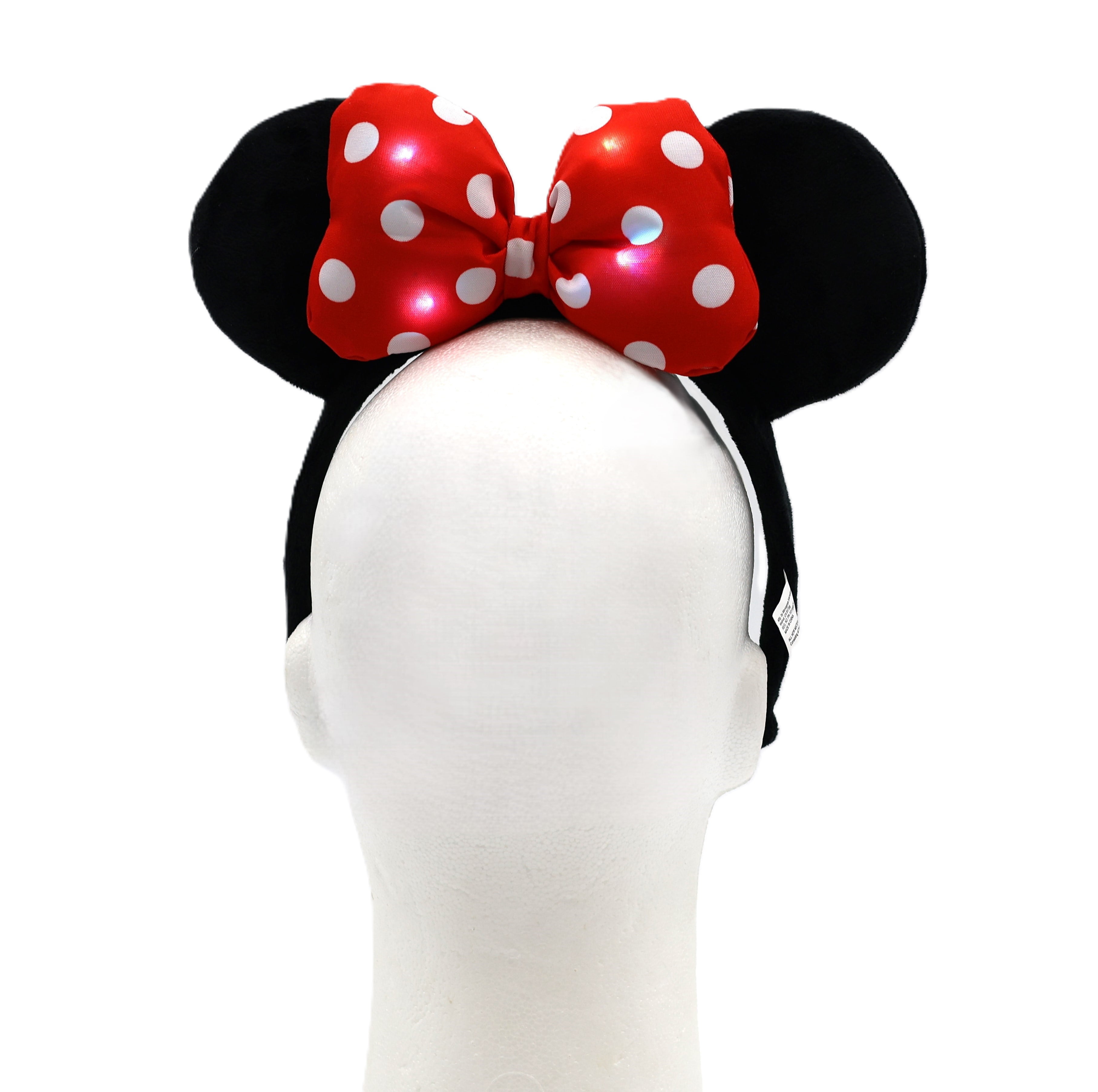 Minnie Mouse Light Up Bow Headband Red