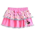 thumbnail image 1 of Minnie Mouse Little Girls Pink Multi-Tiered Skirt (5), 1 of 2