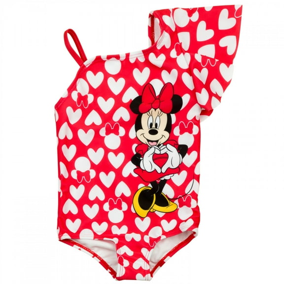 Minnie Mouse Lots of Hearts Infant One-Piece Swimsuit-18 Months