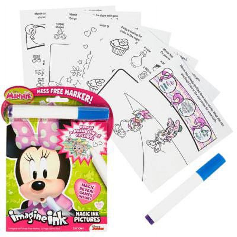 Minnie Mouse Magic Ink Coloring Book