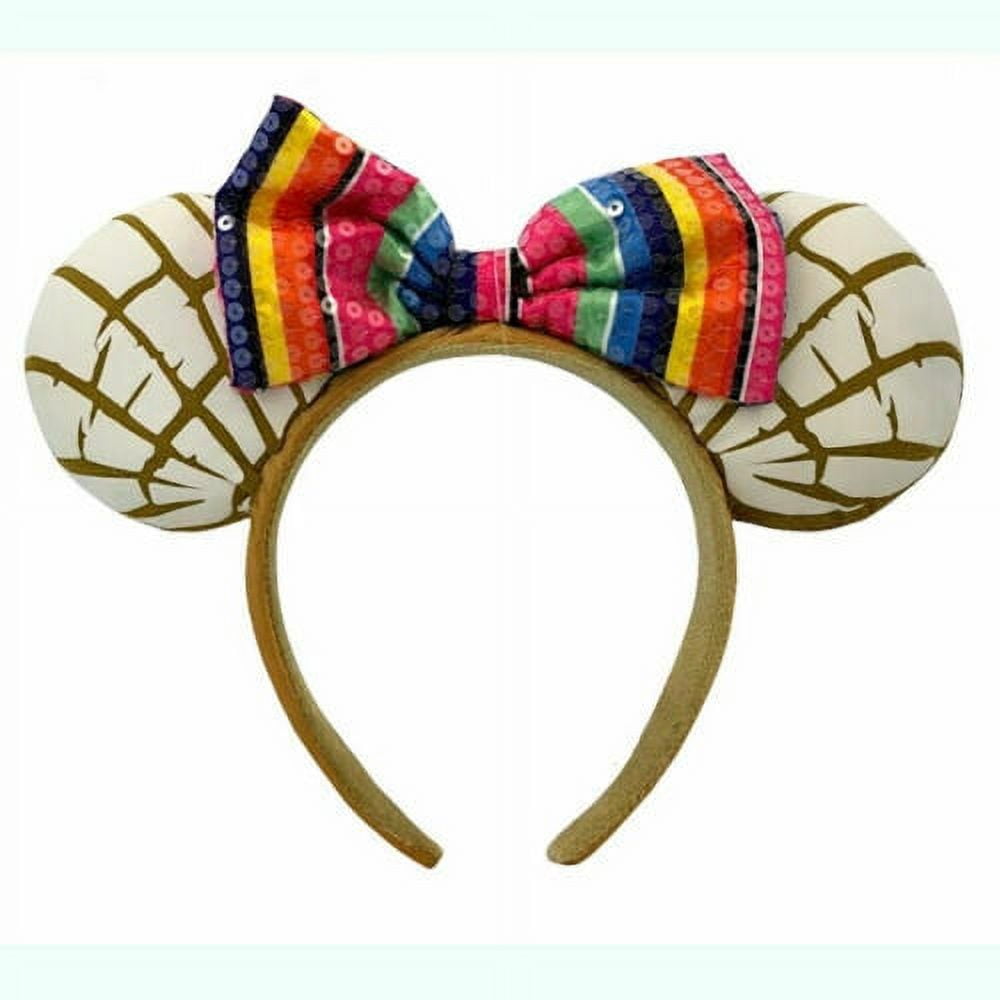 Minnie Mouse Mexico Pan Dulce Ear Headband Sequin Epcot  display picture 1
