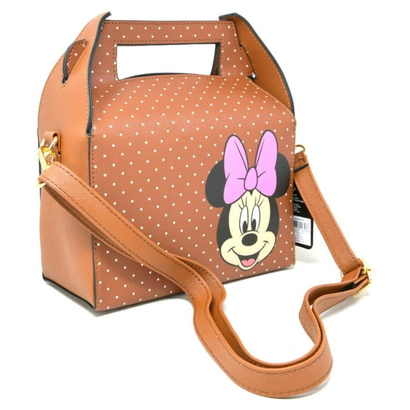 Minnie Mouse PU Box Shaped FASHION Hand Bag
