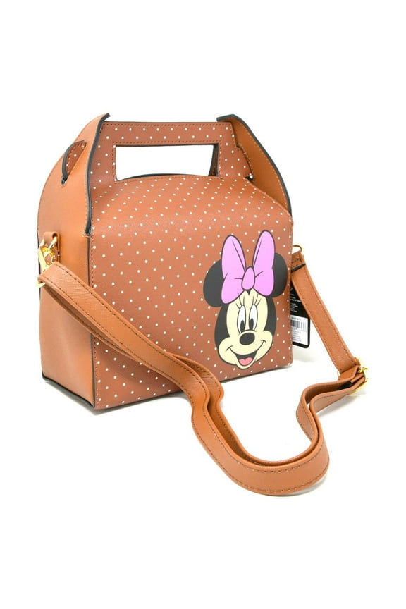 Minnie Mouse PU Box Shaped FASHION Hand Bag