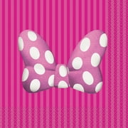 Minnie Mouse Paper Luncheon Napkins, 6.5in, 32ct
