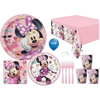 Minnie Mouse Party Tableware in Minnie Mouse Party Supplies 