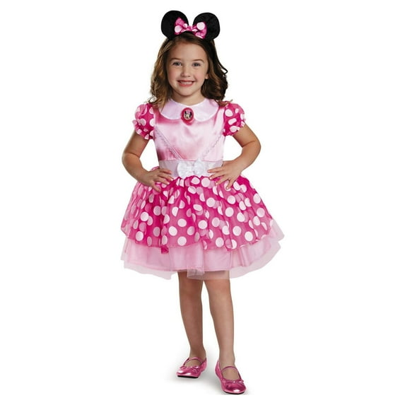 Minnie Mouse Pink Minnie Mouse Toddler Costume