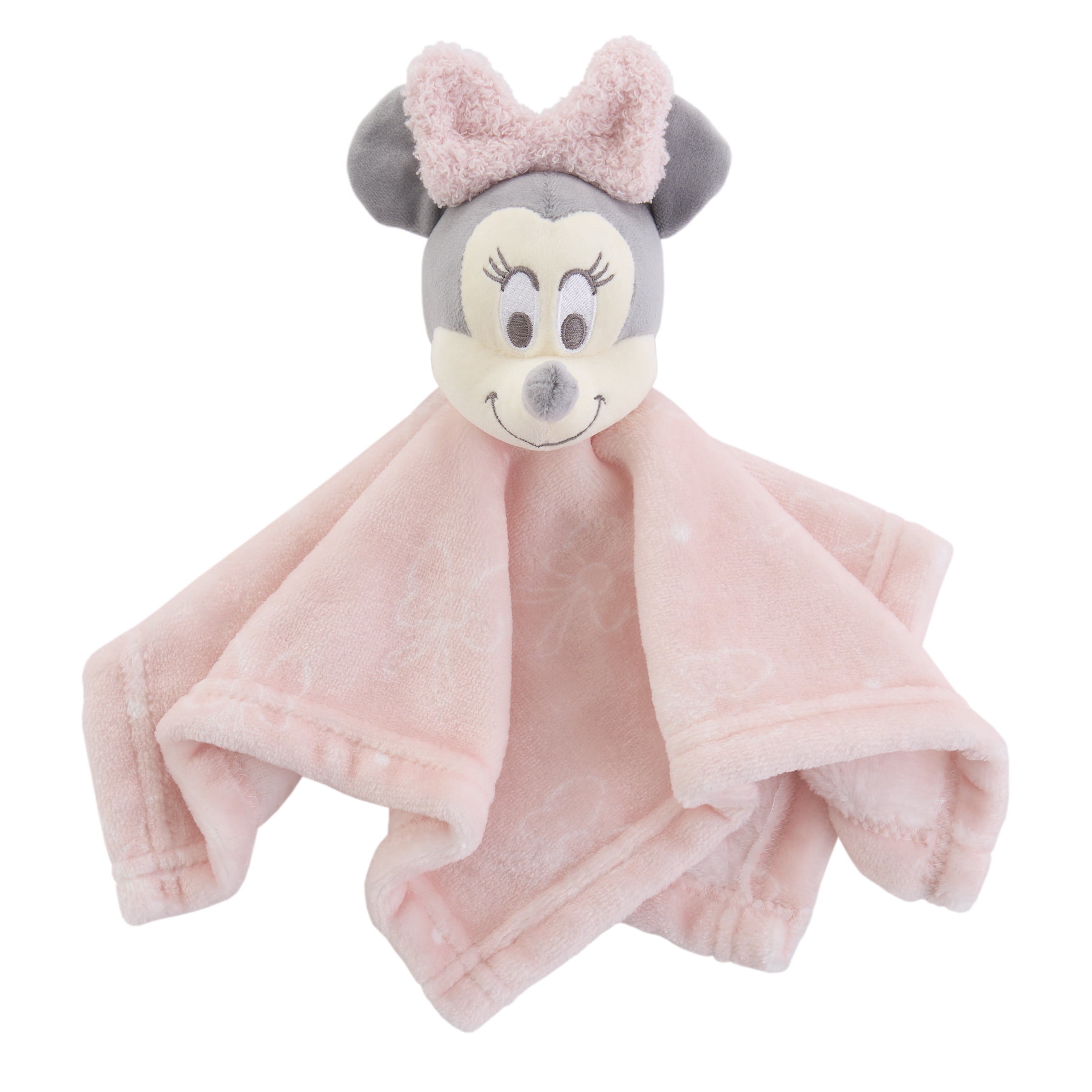 Minnie Mouse Plush Security Blanket, Infant Girl, Pink