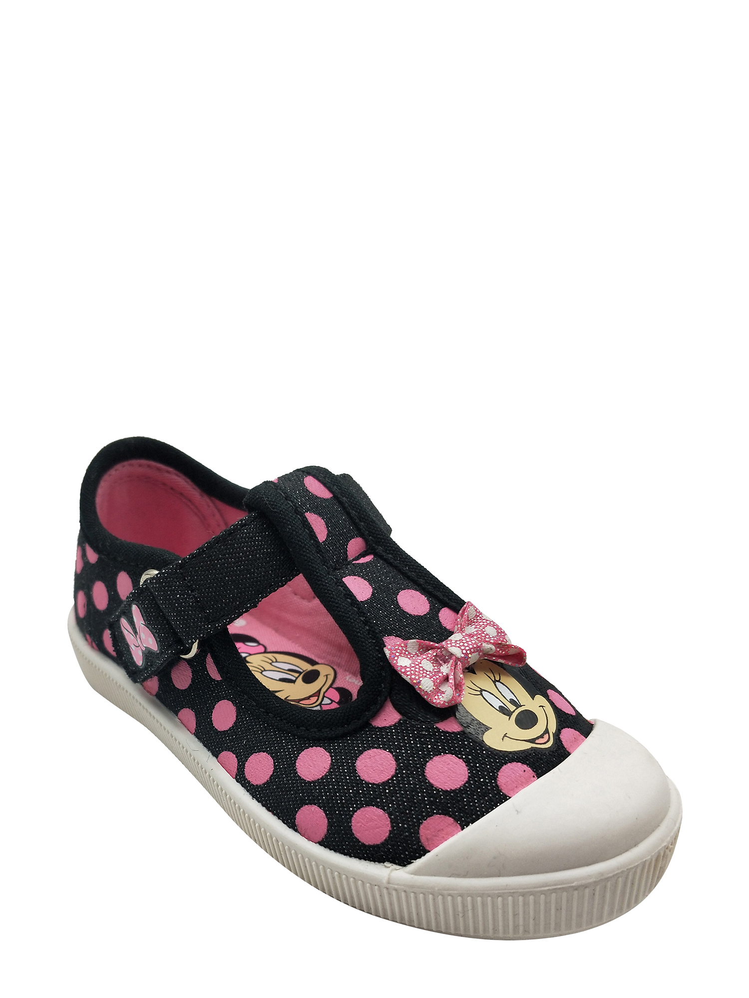 Minnie Mouse Polka Dot T-Strap Casual Shoe (Toddler Girls) - image 1 of 6