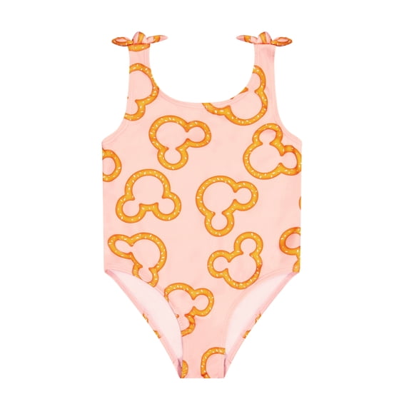 Minnie Mouse Printed Toddler Girl One-Piece Swimsuit, Sizes 12 Months-5T